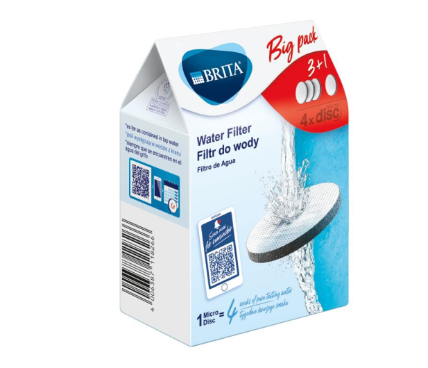 BRITA Fill & Go butelka-limonkowa 0.6l + 4 wkłady filtrujące - 1072999 - zdjęcie 4